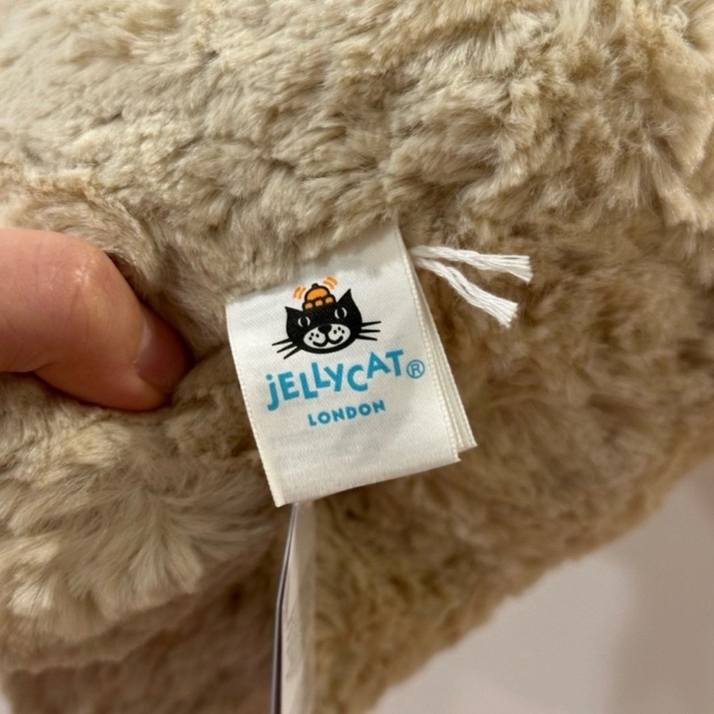 Authentic Jellycat NYC Exclusive Oatus Bear With Ice Cream - Picture 5 of 6